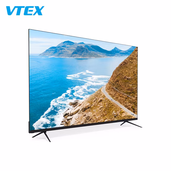 OEM LED 32'' 43'' 50'' 55'' 65'' 프레임리스 2K 4K HD FHD UHD 스마트 TV 안드로이드 WiFi 평면 스크린 TV