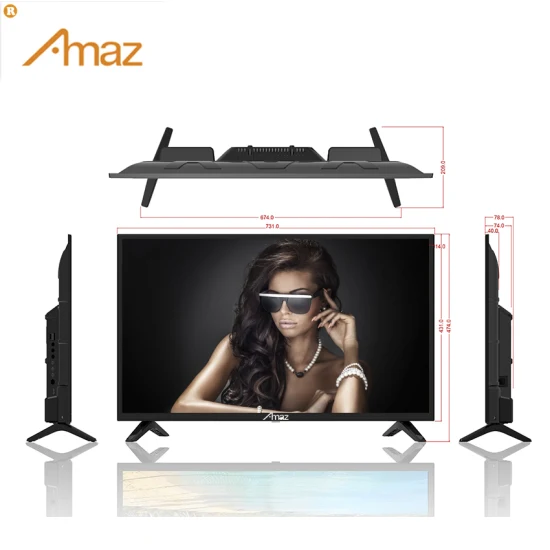 중국 제조업체 맞춤형 LED TV 스마트 텔레비전 FHD UHD 32 40 50 55 인치 LED TV 스마트 2K 4K TV